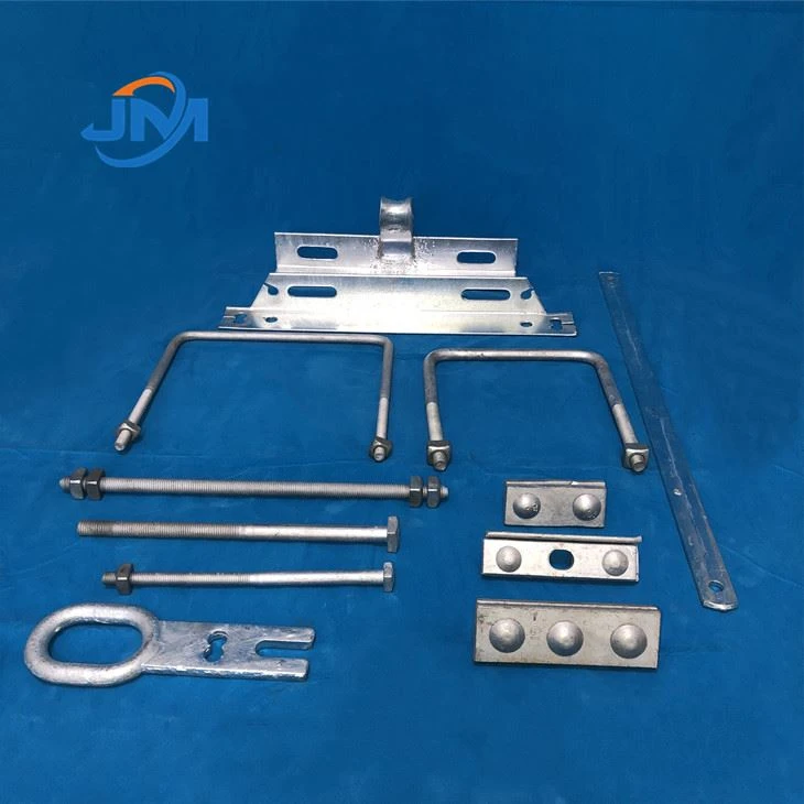 Conector de braço cruzado de encaixe de energia elétrica