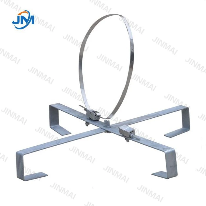 Conjunto de armazenamento de cabos para torre de poste