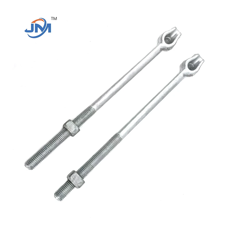 Âncora Rod Polo forjada de ilhó único e hardware de fio
