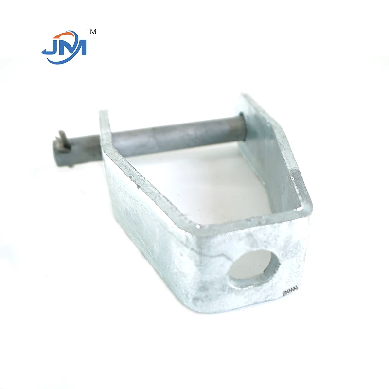 Linha galvanizada hardware de Polo por MERGULHO QUENTE do suporte secundário da braçadeira