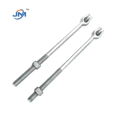 Âncora Rod Polo forjada de ilhó único e hardware de fio